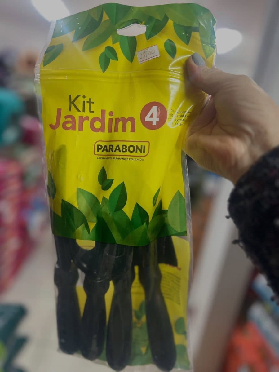 Kit Jardim 4 peças Paraboni